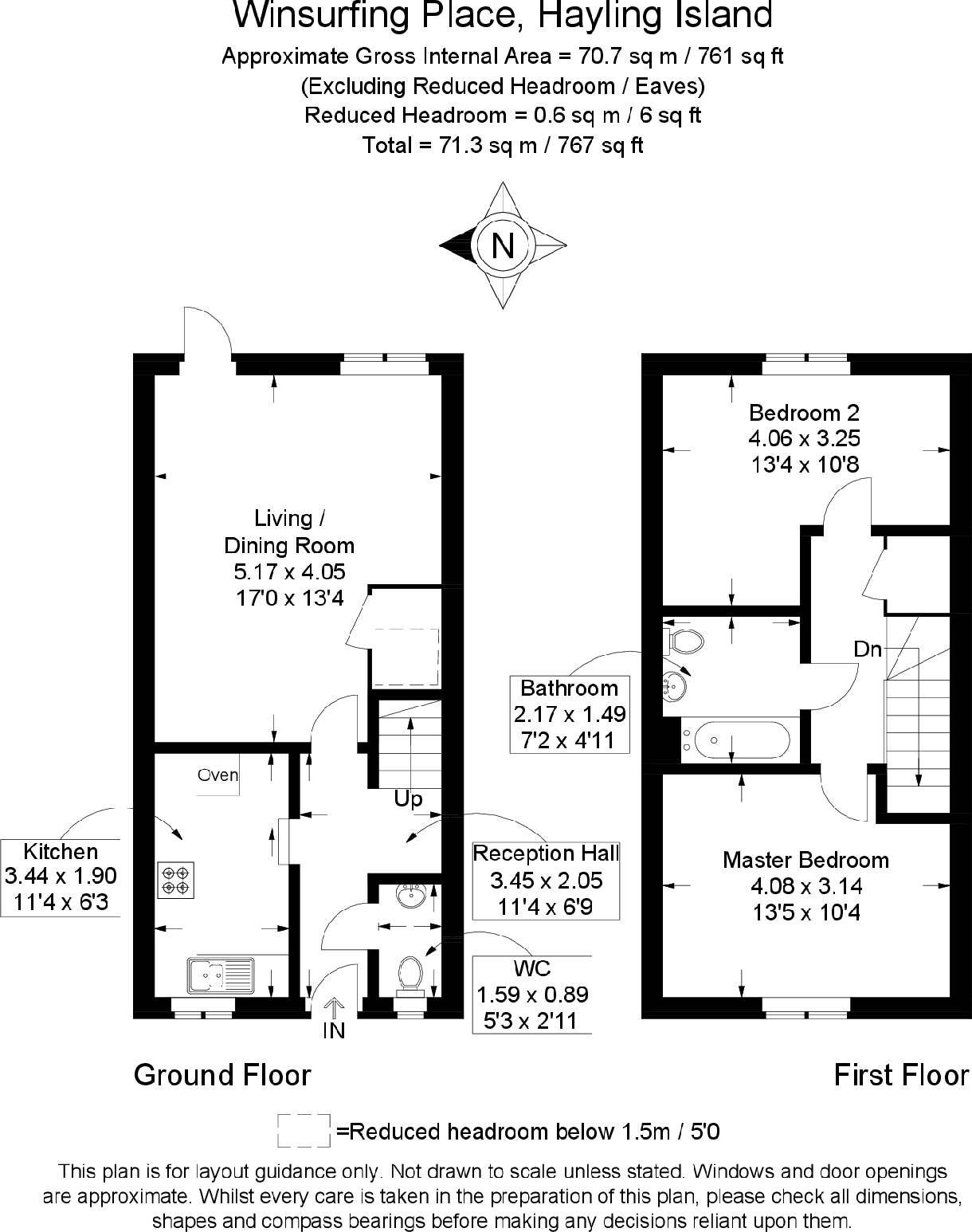 Central South Hayling floorplan