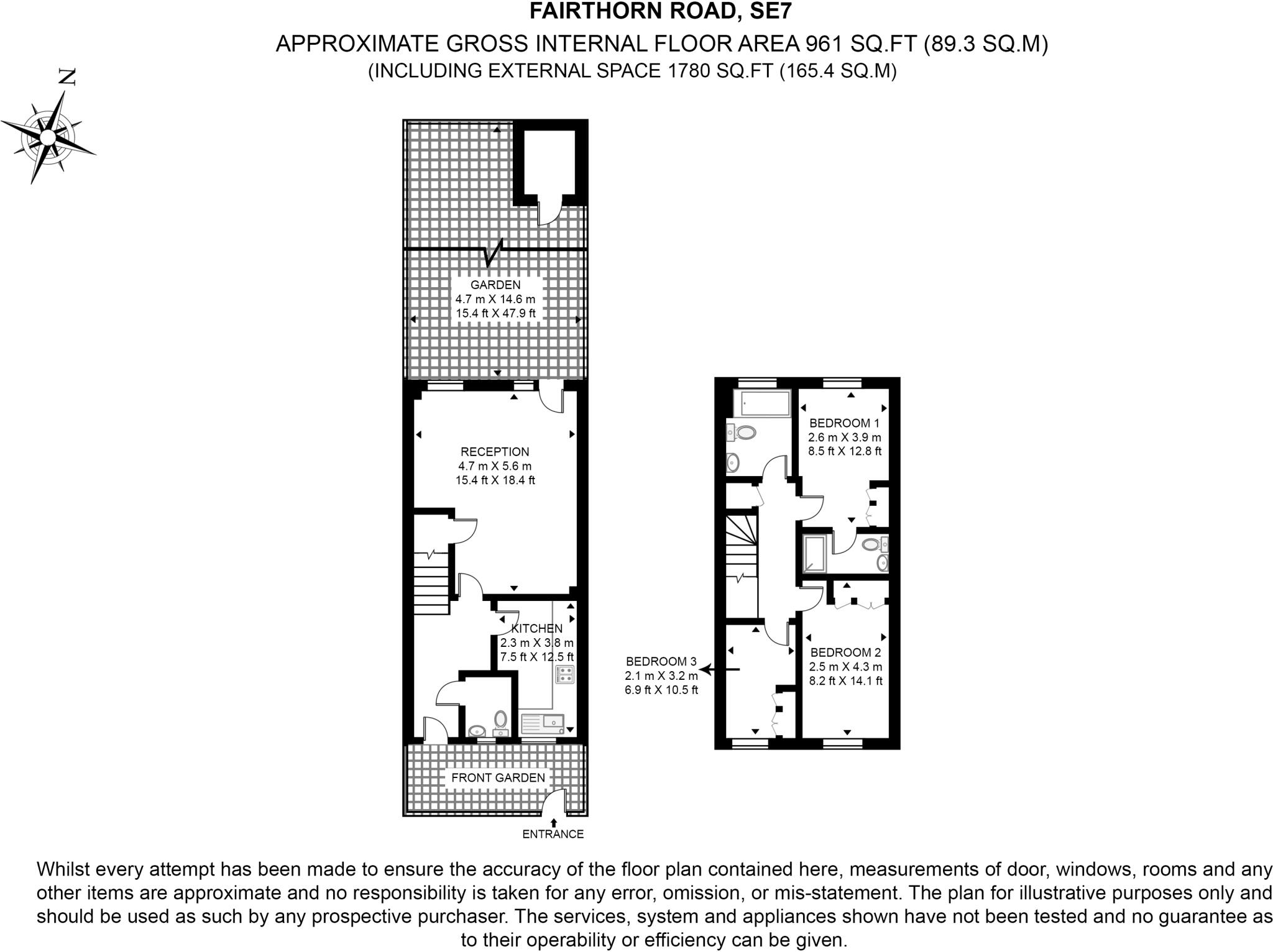 Fairthorn Road, Greenwich, London, SE7 floorplan
