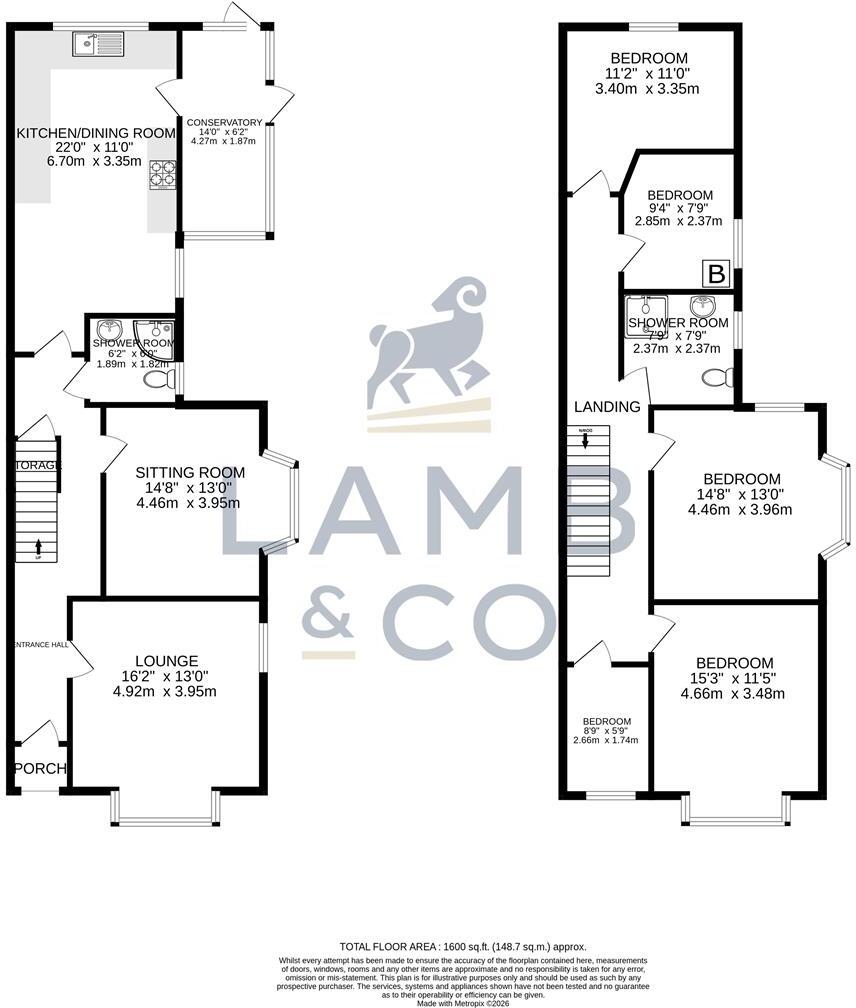 Hall Lane, Walton On The Naze floorplan