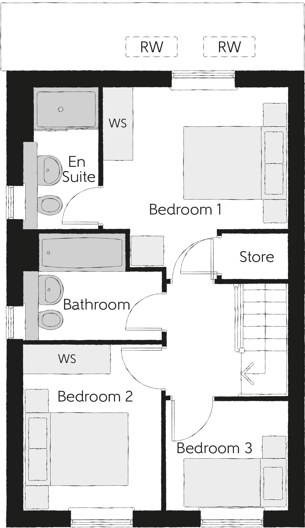 Barton Quarter,
Railway Road,
Horwich,
Bolton,
BL6 5UE floorplan