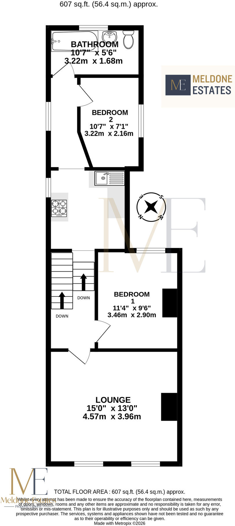 Pelham Road South, Gravesend, Kent floorplan
