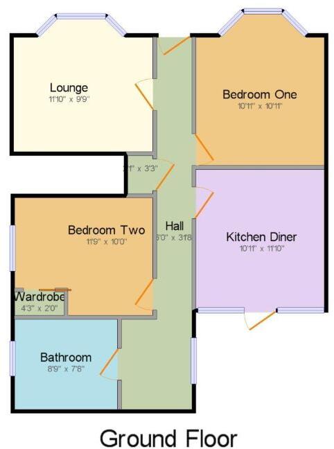 Holland Road, Clacton on Sea, CO15 floorplan
