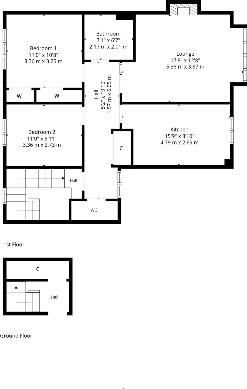 Fairfield Drive, Clarkston, Glasgow floorplan