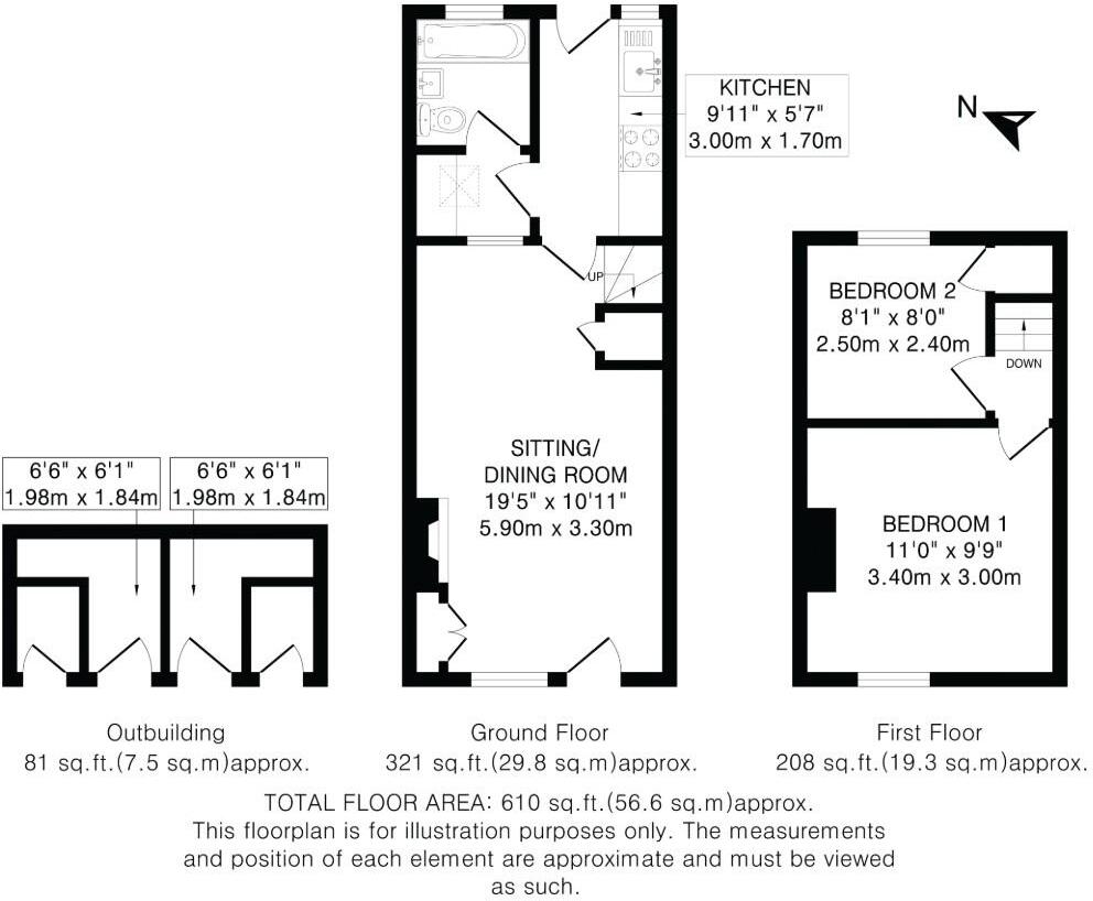 George Street, Berkhamsted floorplan