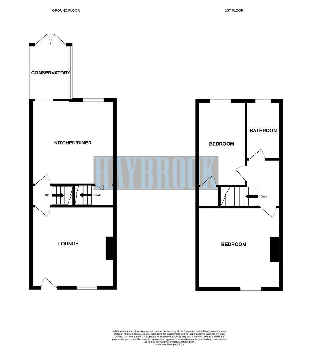 Greenside, Mapplewell floorplan