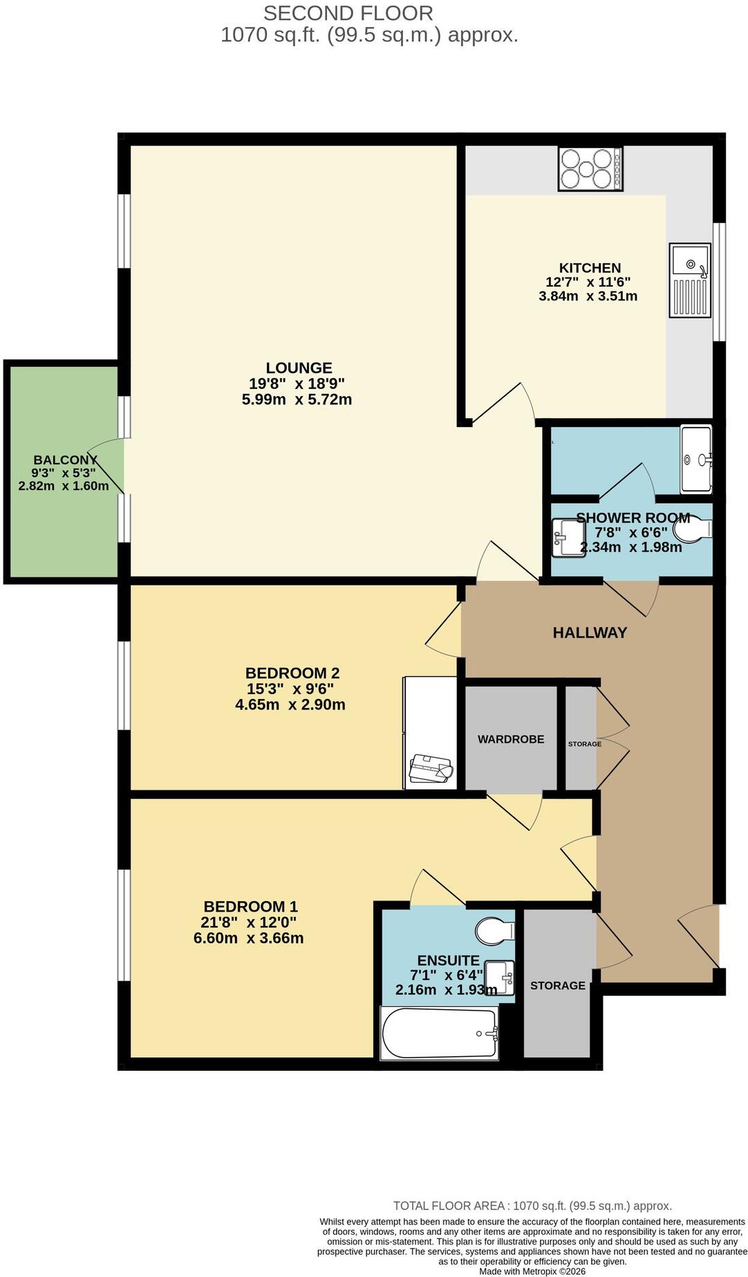 Sovereign Place, St Johns Road, Loughton, IG10 floorplan