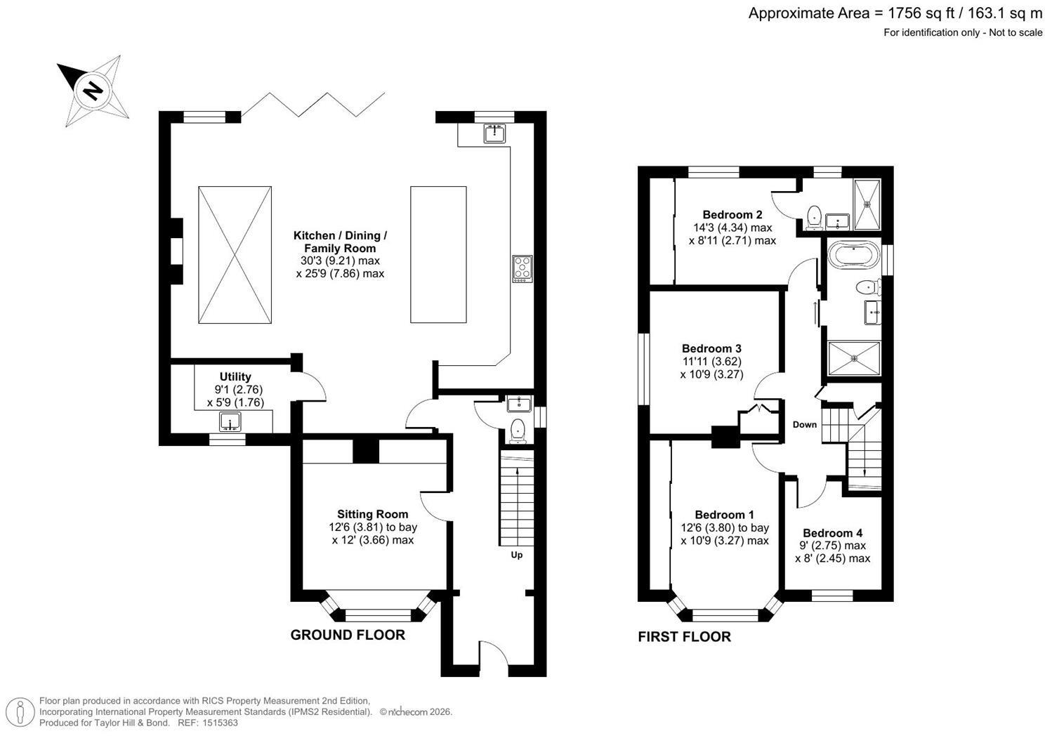 Seamead, Stubbington floorplan