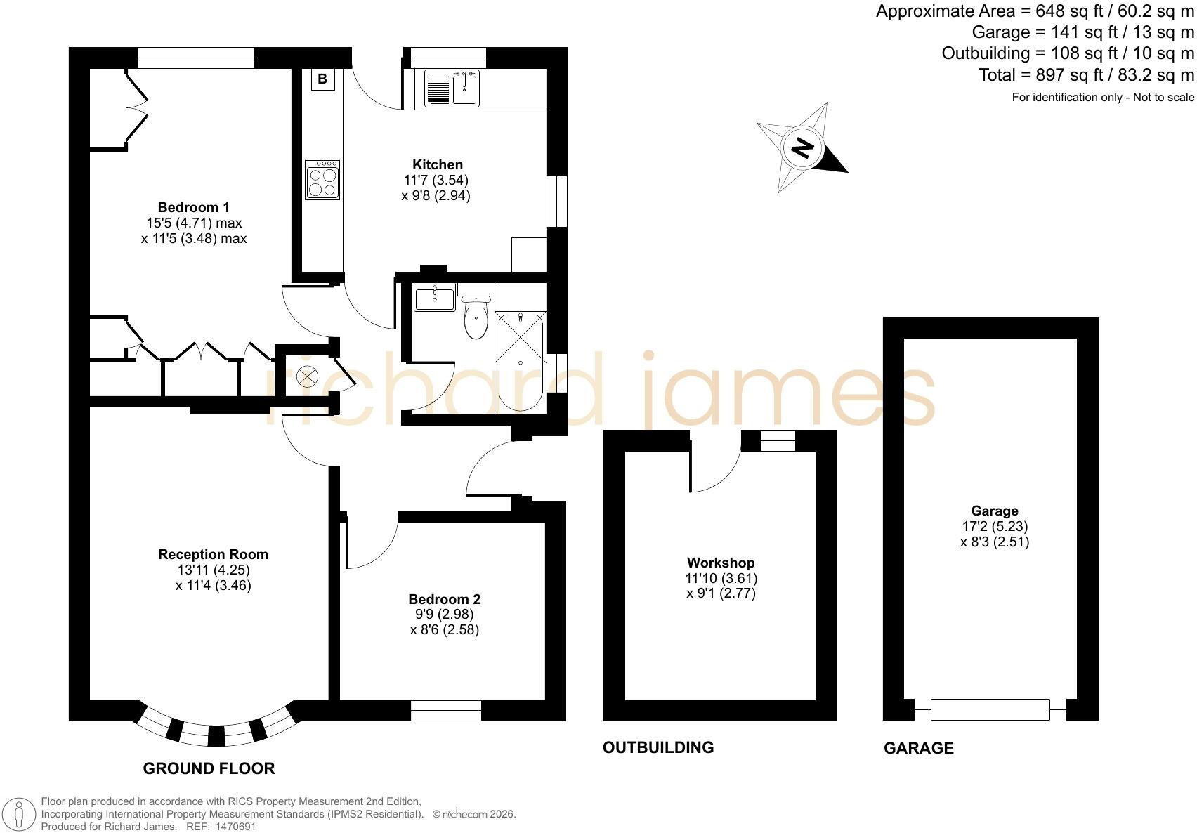 Barrowby Gate, Kingsdown, Swindon, SN3 floorplan