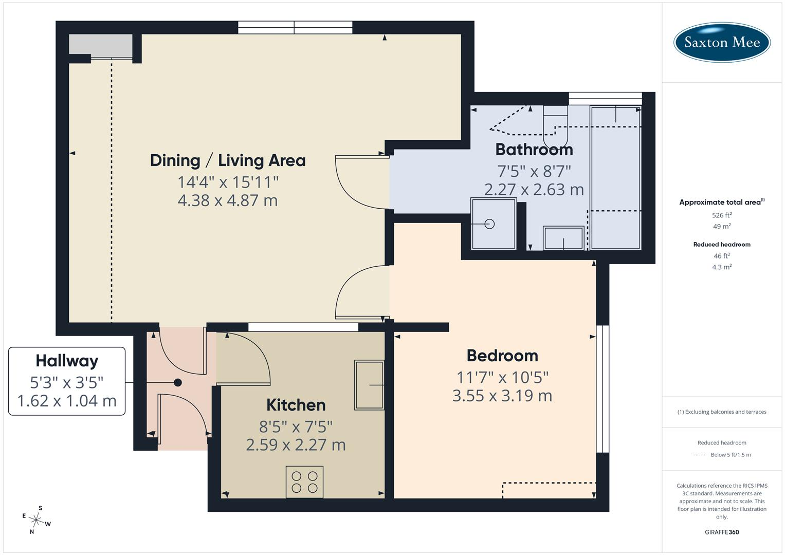 York House, 1 Endcliffe Crescent, Sheffield floorplan