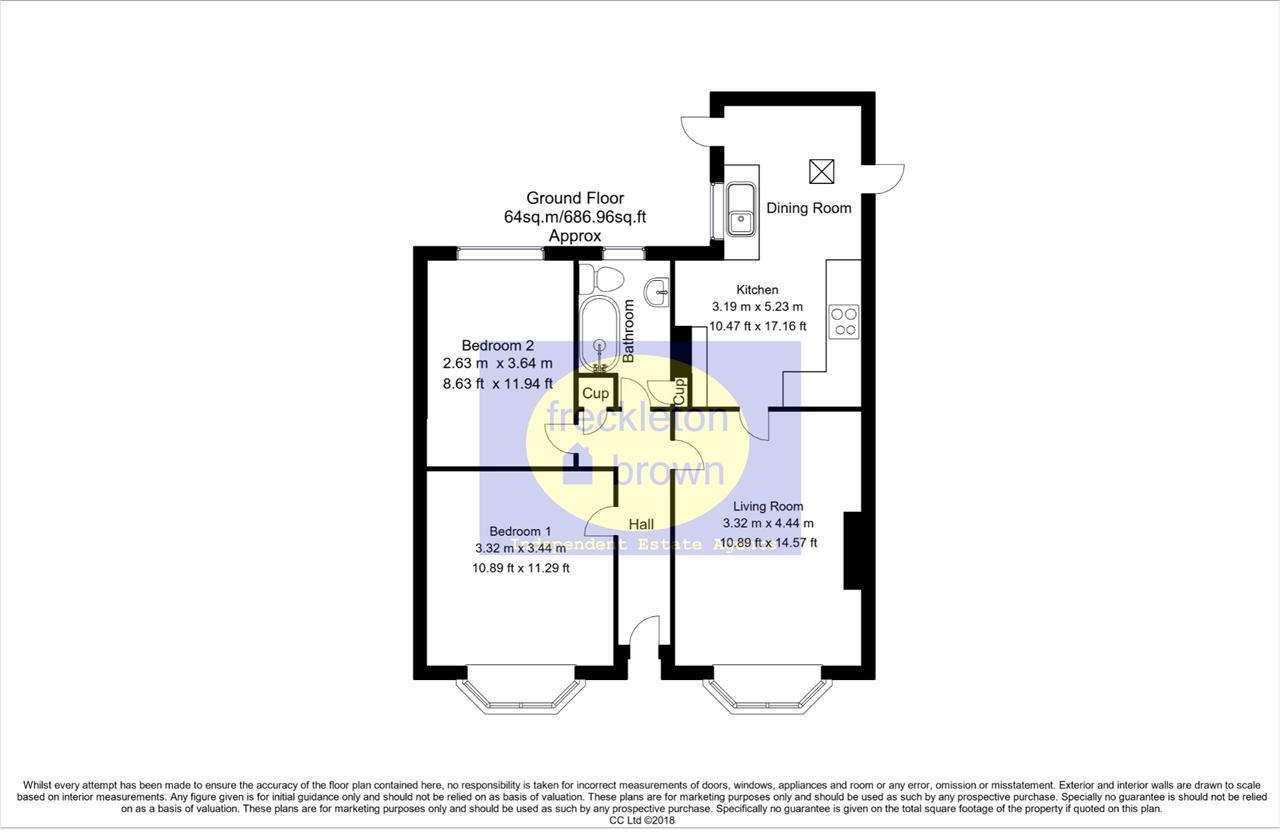 Grange View, Eastwood, Nottingham floorplan