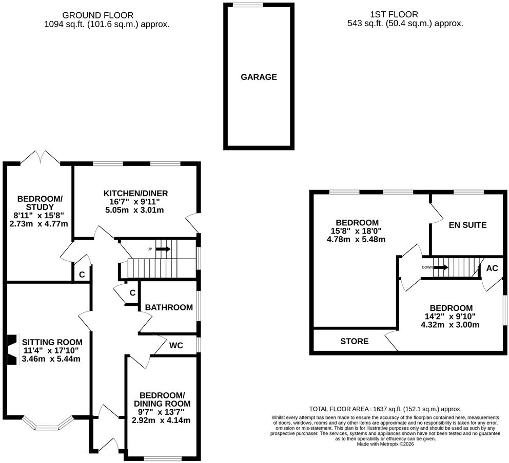 Main Street, Nailstone floorplan