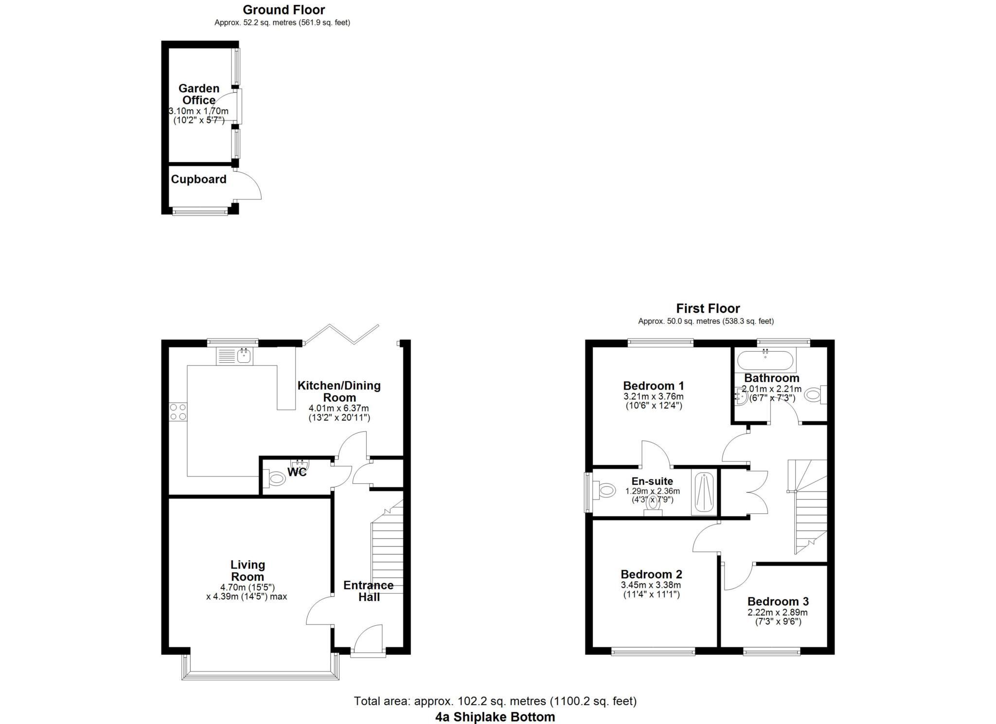 Shiplake Bottom, Peppard Common, Henley-on-Thames, South Oxfordshire floorplan