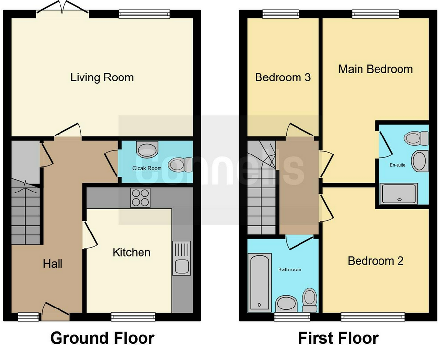 Clavell Close, Tattenhoe Park, Milton Keynes, Buckinghamshire, MK4 4PE floorplan