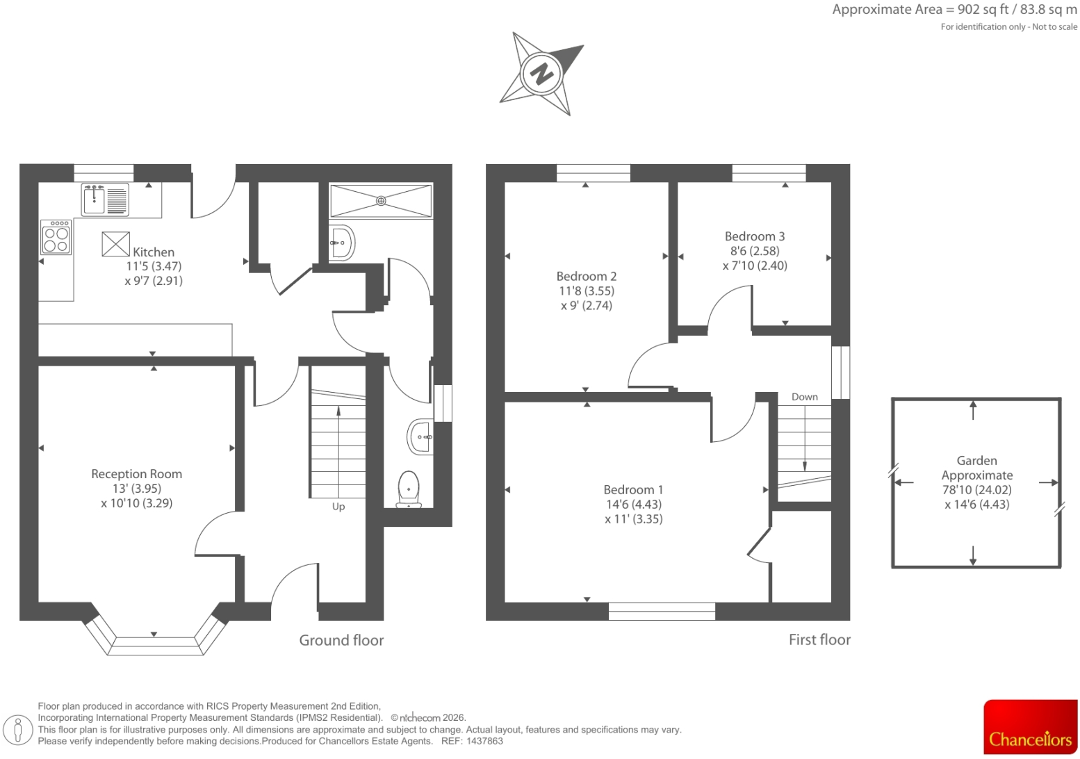 Grays Road, Headington, Oxford floorplan