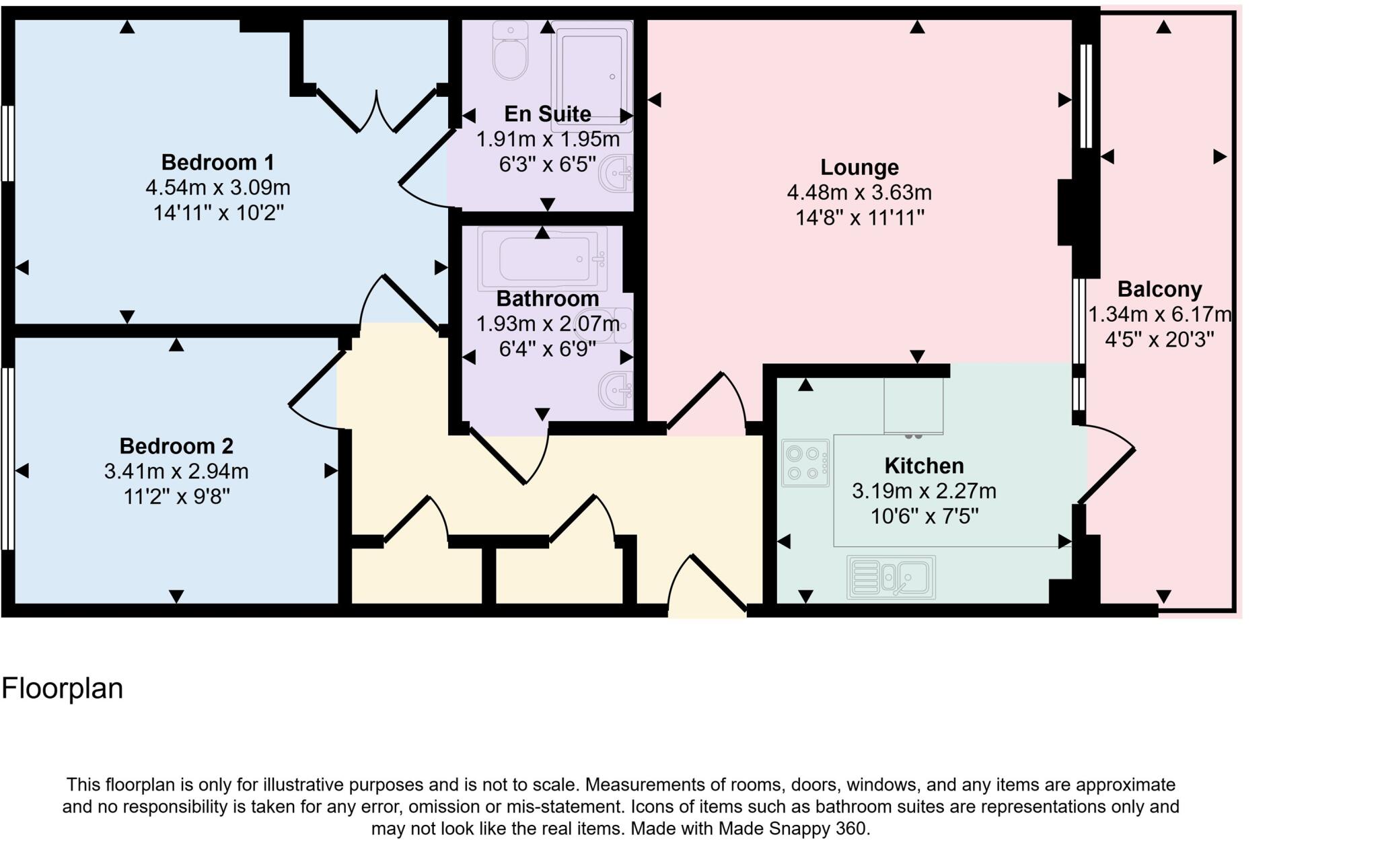 Ocean Village floorplan