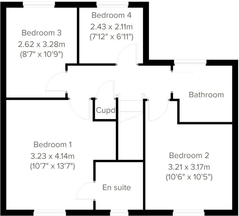 The Himbleton, Malvern Rise Development, Malvern, Worcestershire, WR14 floorplan