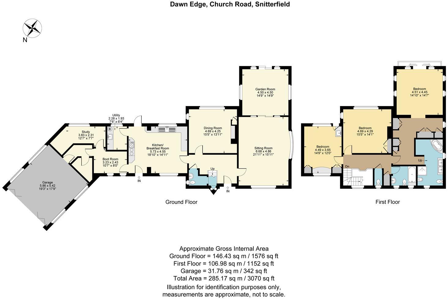 Church Road, Snitterfield, Stratford-upon-Avon floorplan