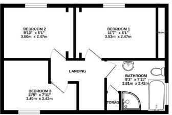 Hartington Street, Langwith, Mansfield, Derbyshire, NG20 floorplan