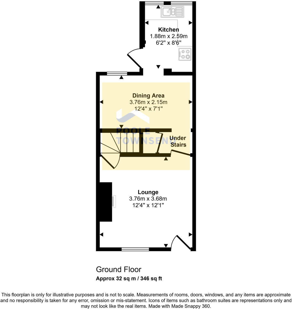 Dominion Street, Walney, Barrow-in-furness, LA14 3BP floorplan