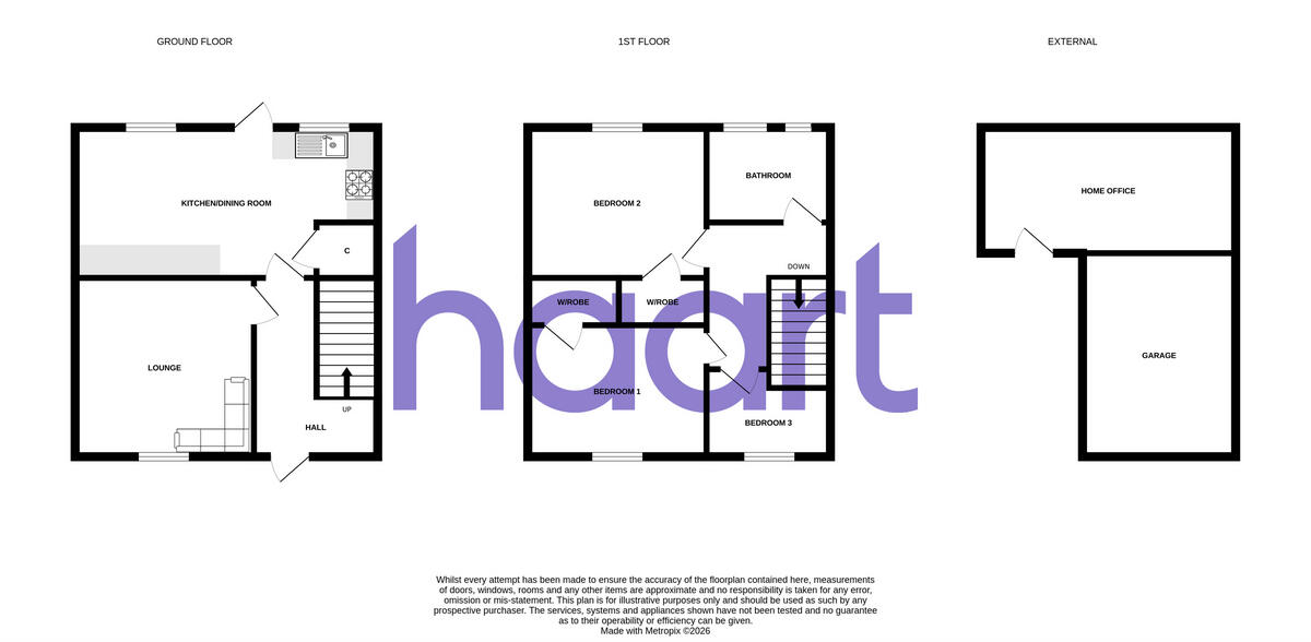 Worcester Close, Braintree floorplan
