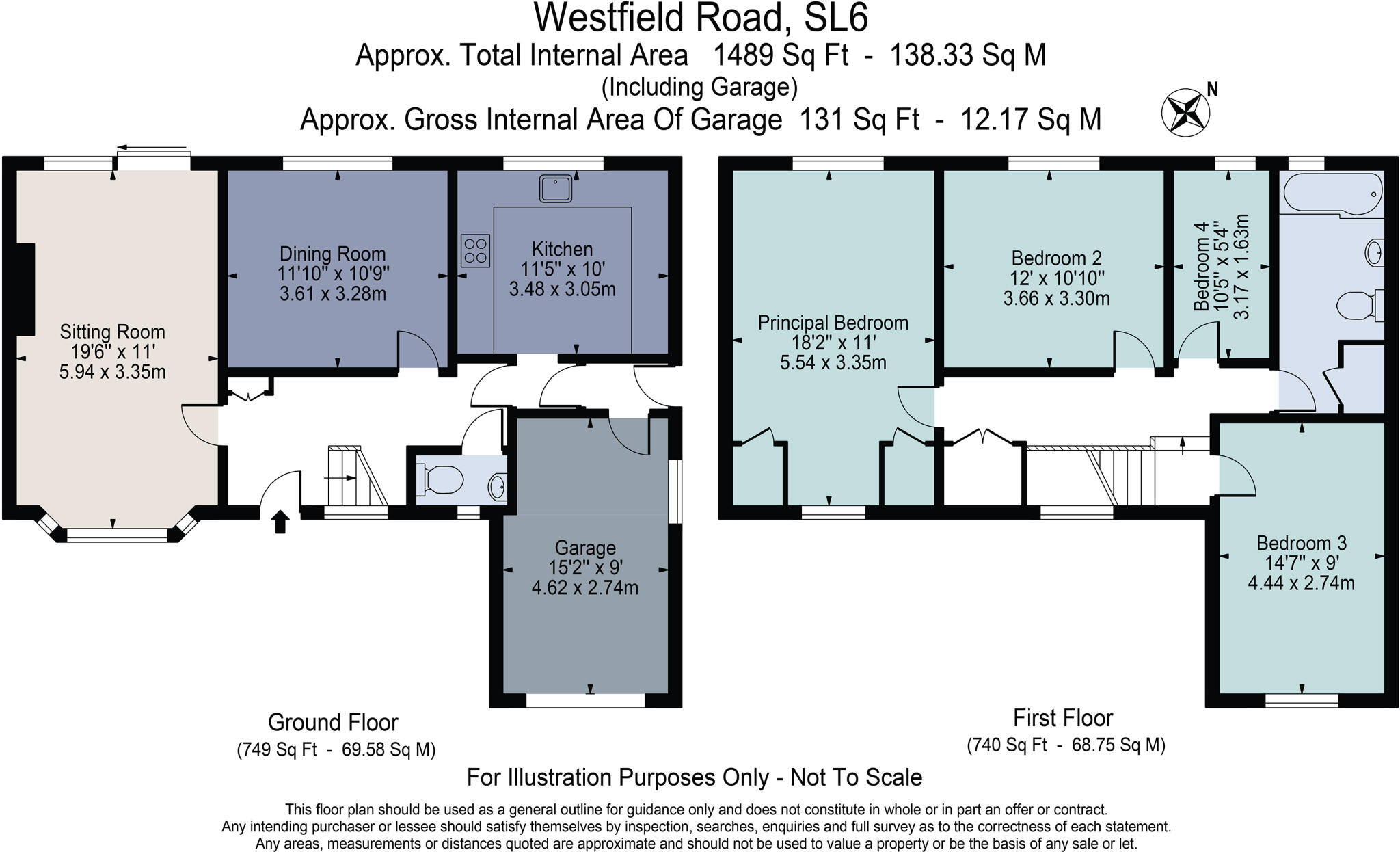 Westfield Road, Maidenhead, Berkshire, SL6 floorplan