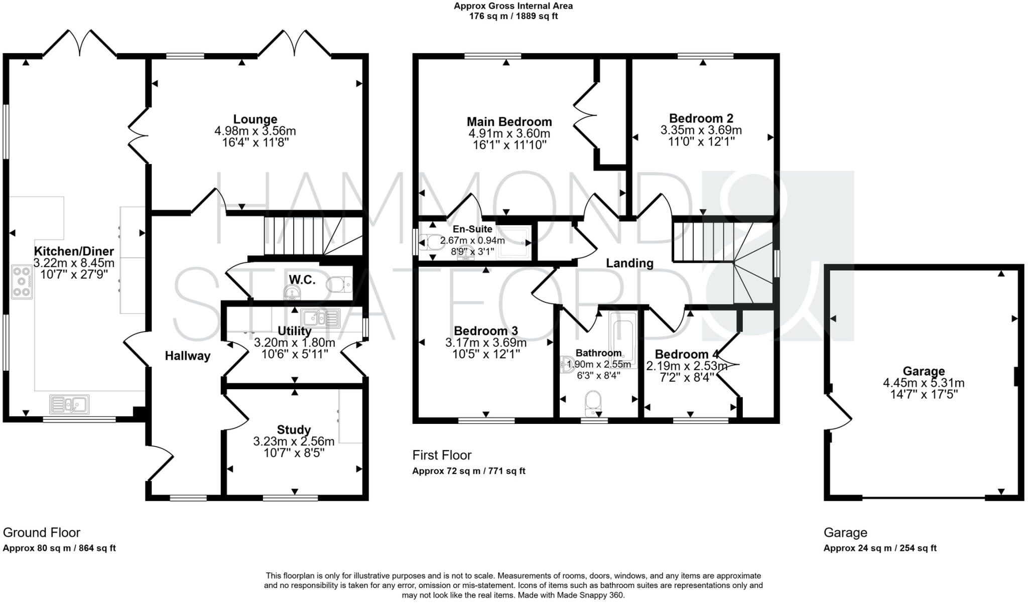 The Conifers, Great Ellingham floorplan