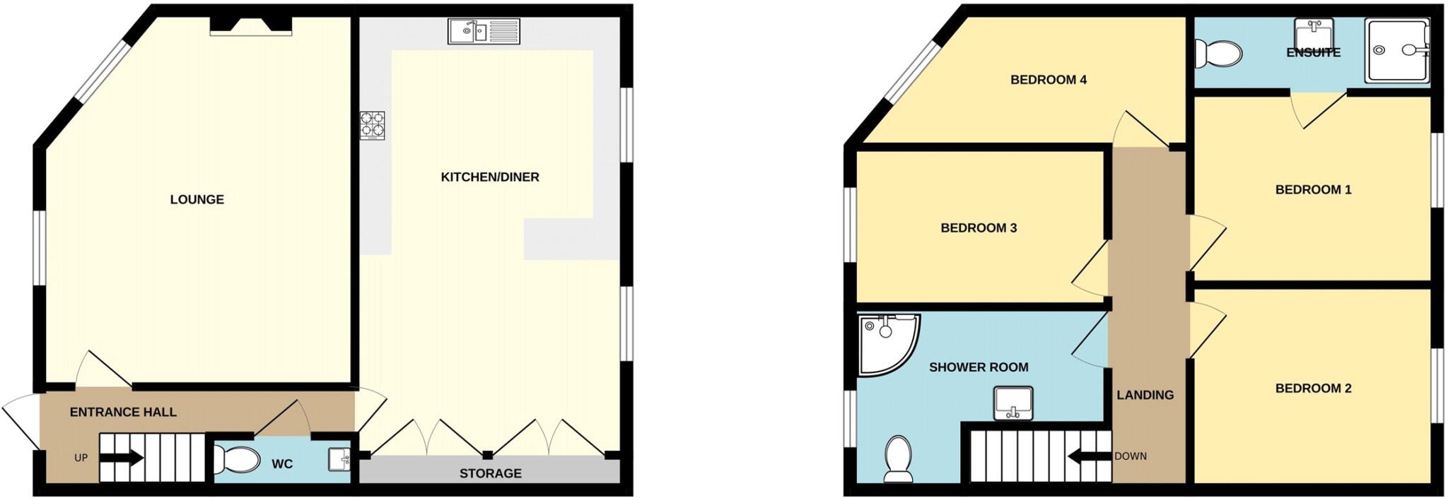 Lynton Road, Combe Martin, Devon, EX34 floorplan