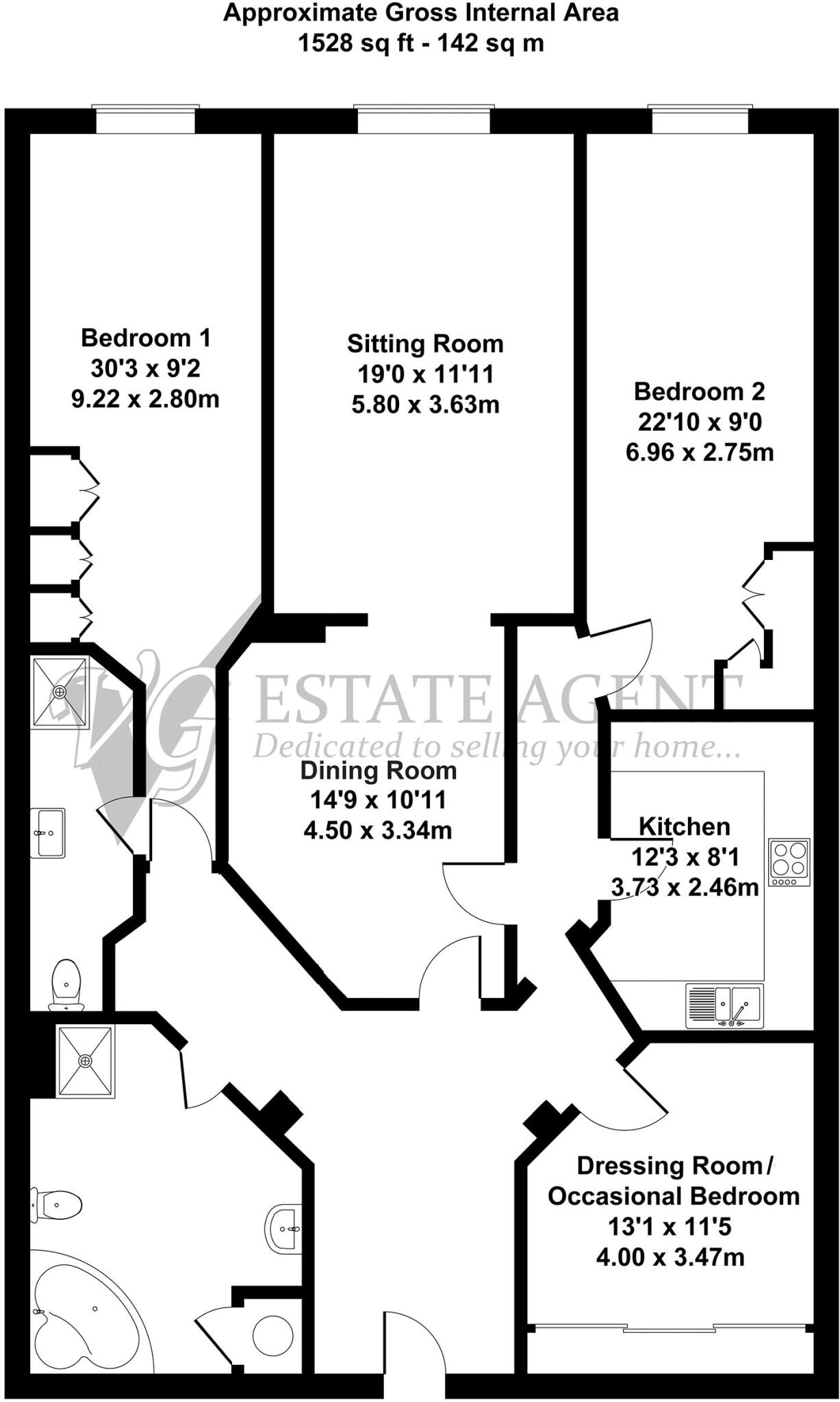 87 Rishworth Mill, Rishworth, HX6 4RZ floorplan