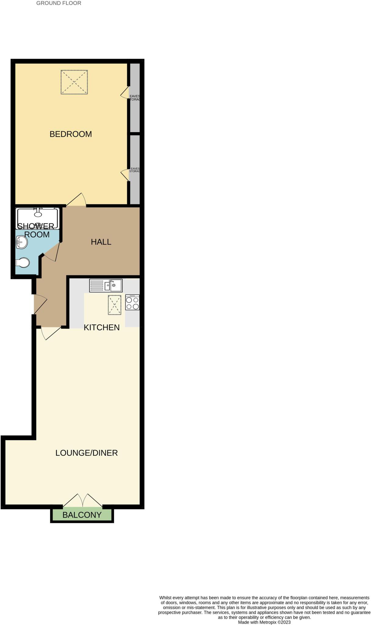 Carbis Bay, Cornwall  floorplan