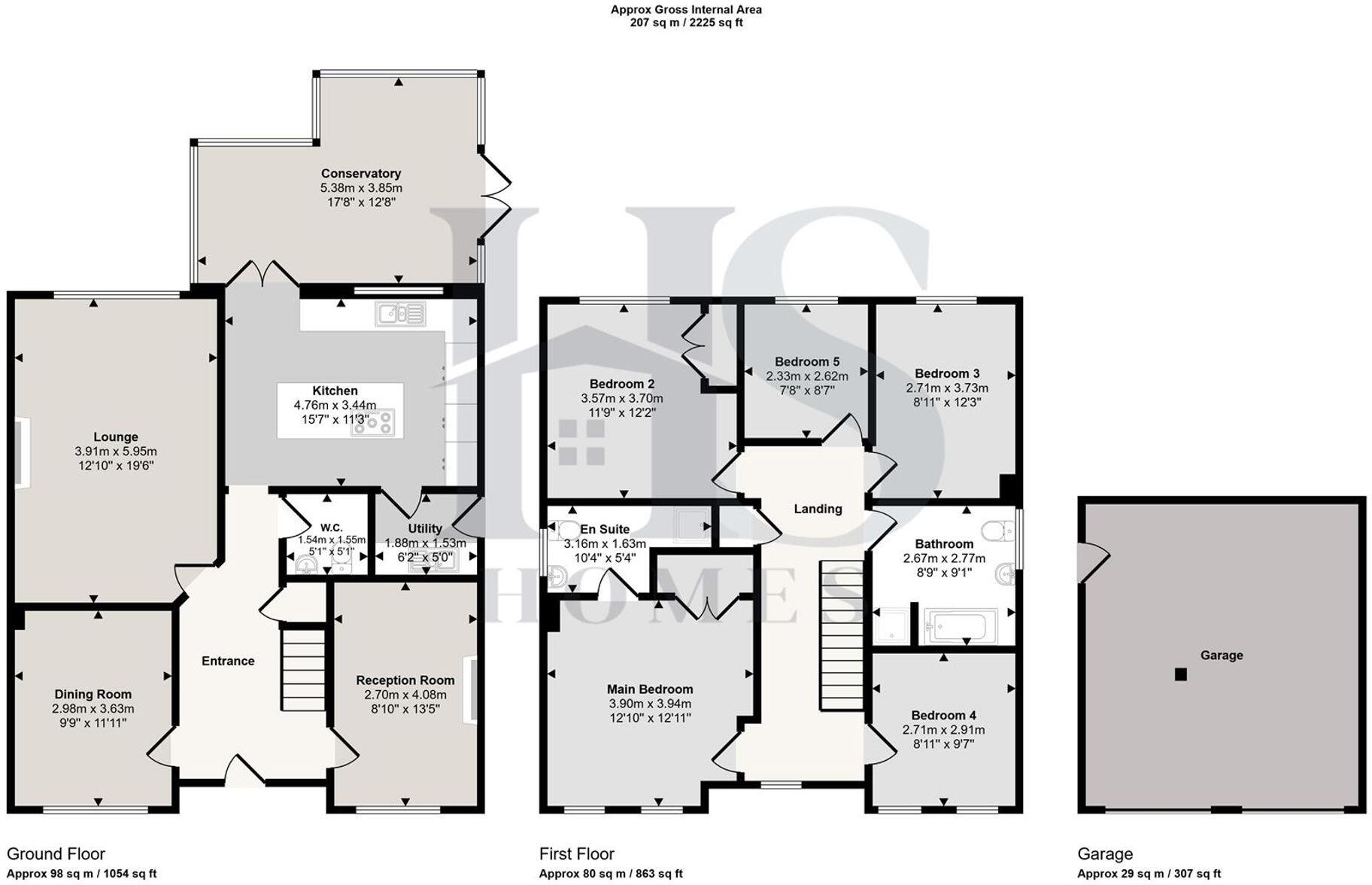 Chiltern Close, Cheslyn Hay, WS6 floorplan
