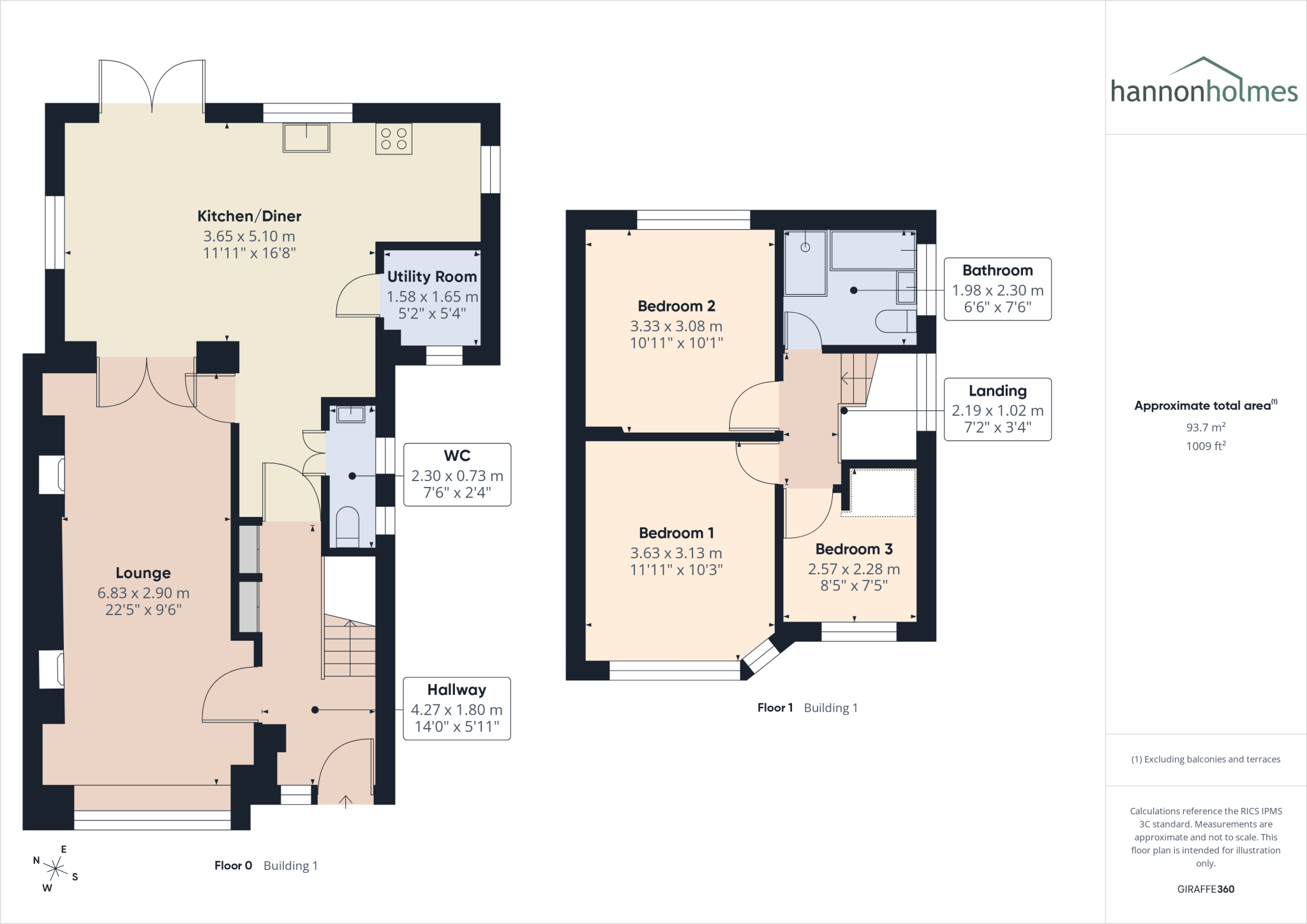 Duxbury Avenue, Little Lever, Bolton floorplan