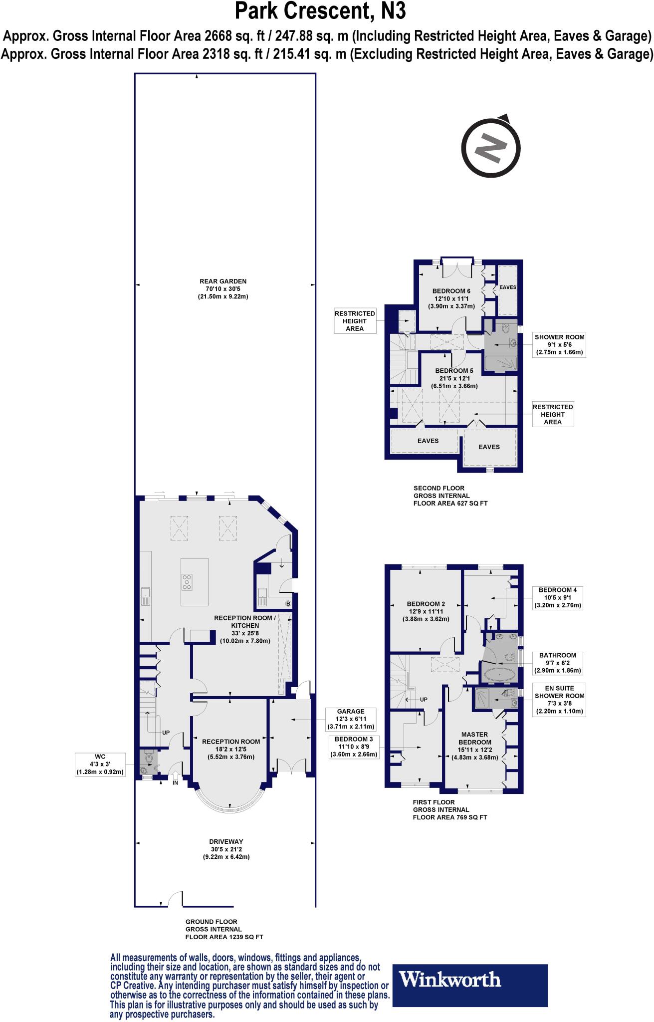 Park Crescent, Finchley, London, N3 floorplan