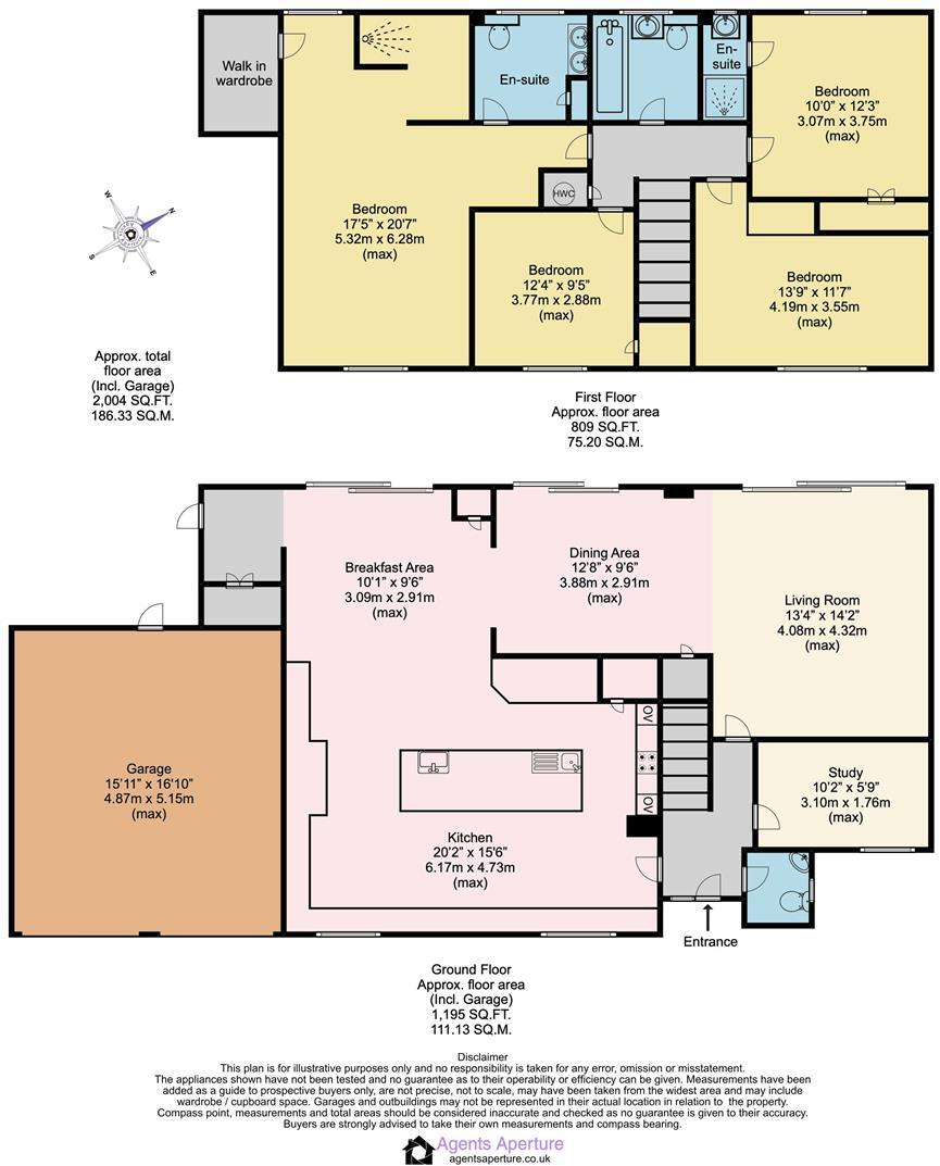 Redhill Wood, New Ash Green floorplan