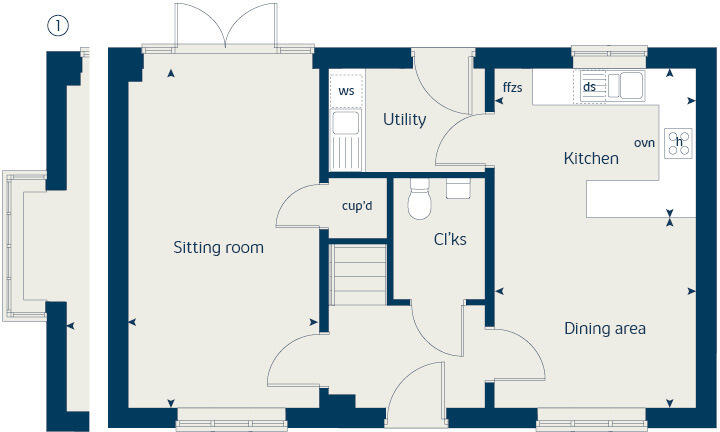 Flitwick Road,
Westoning,
Bedfordshire,
MK45 5JD floorplan