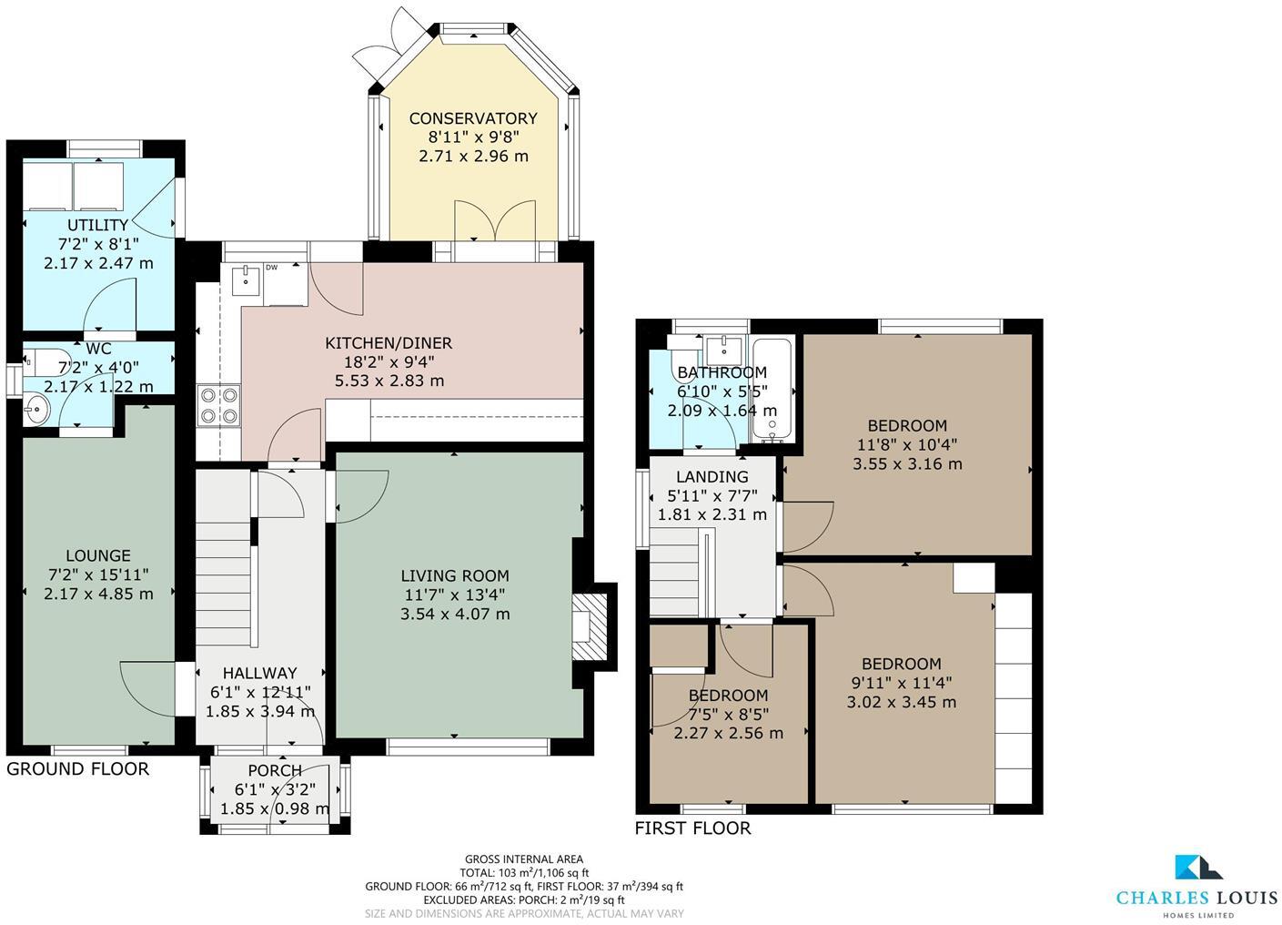 Leyton Drive, Bury floorplan