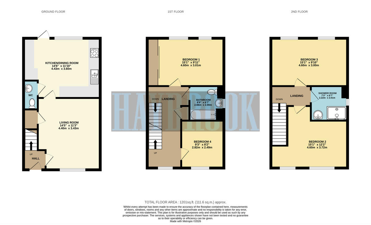 Hangthwaite Close, Sheffield floorplan