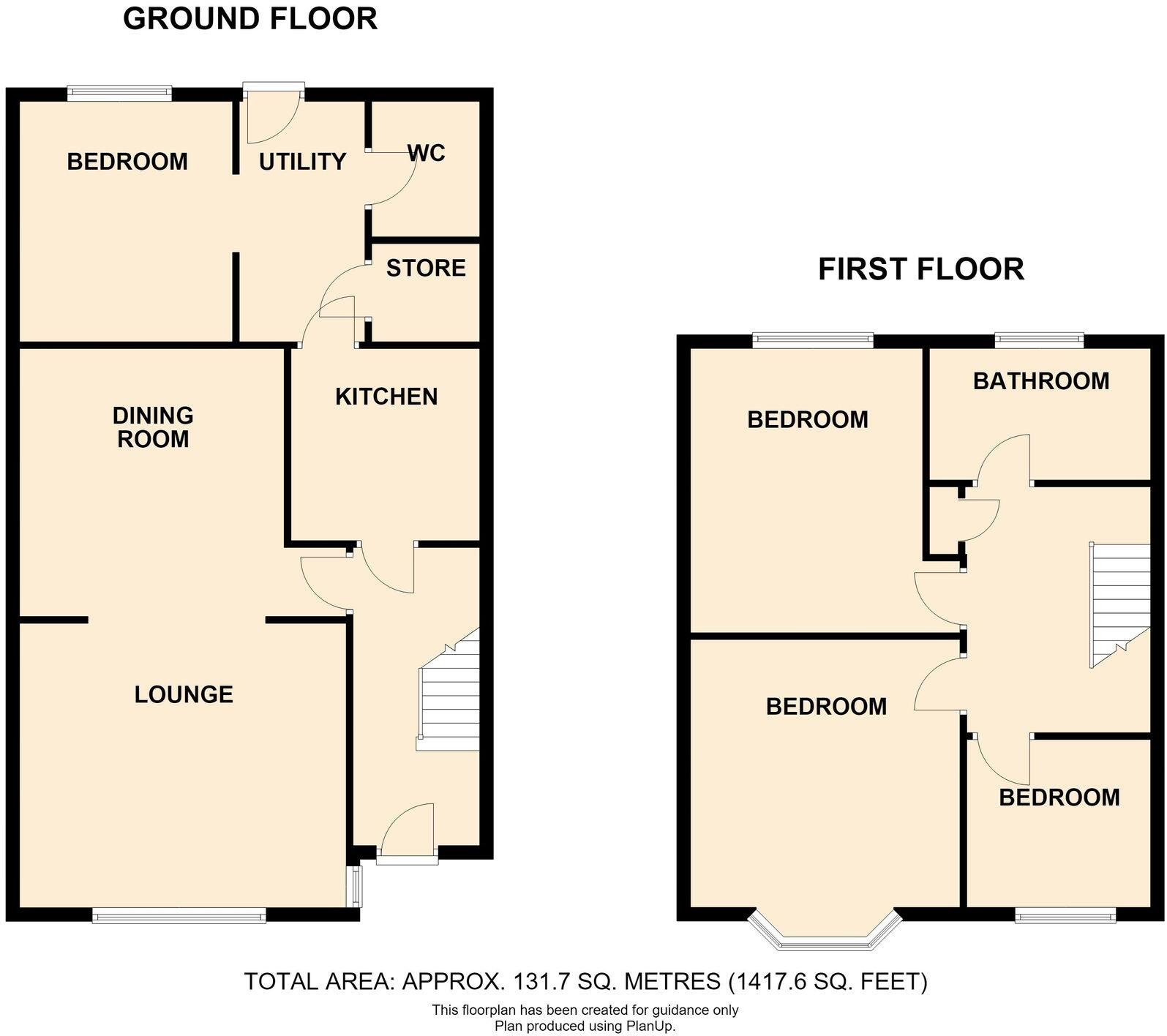 Bloomfield Avenue, Luton, LU2 floorplan