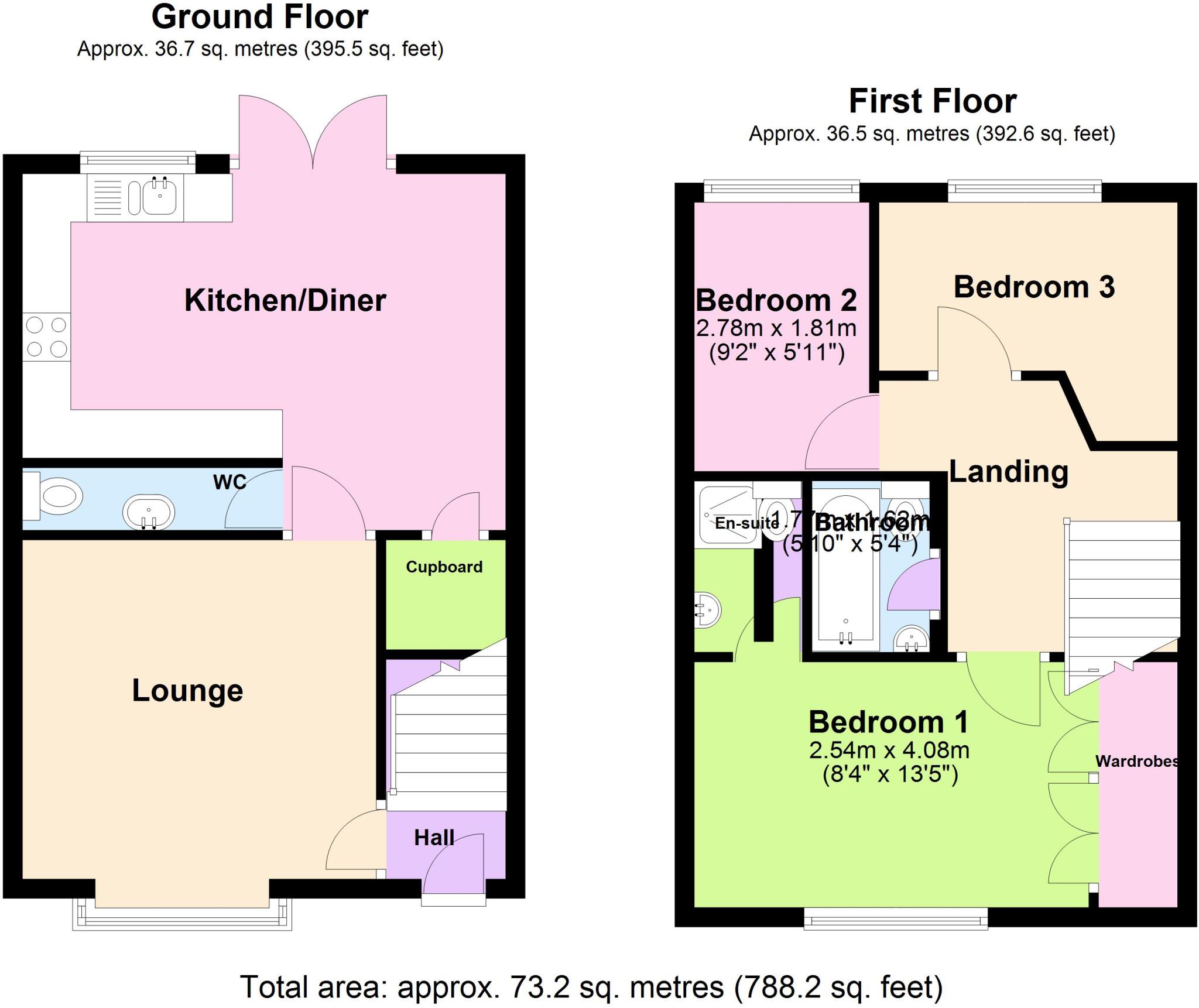 Archers Green Road, Warrington floorplan