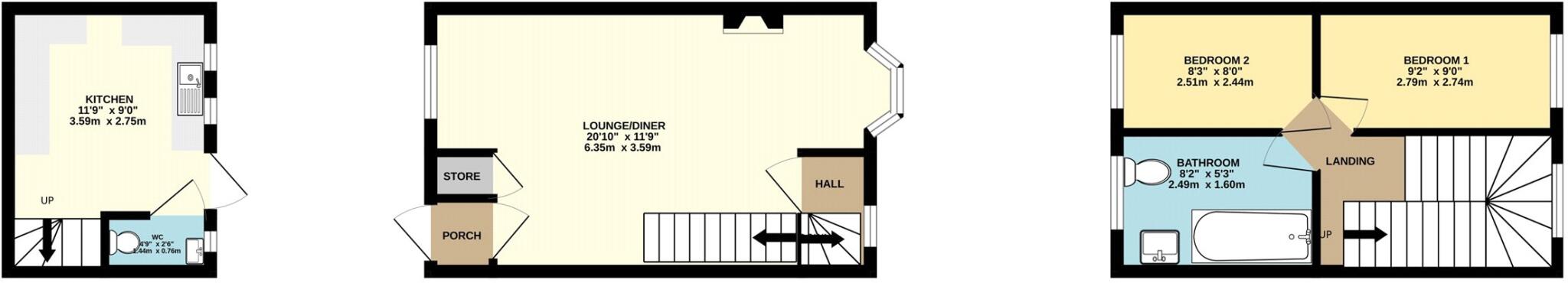 10, Hillside Road, Ilfracombe, Devon, EX34 floorplan