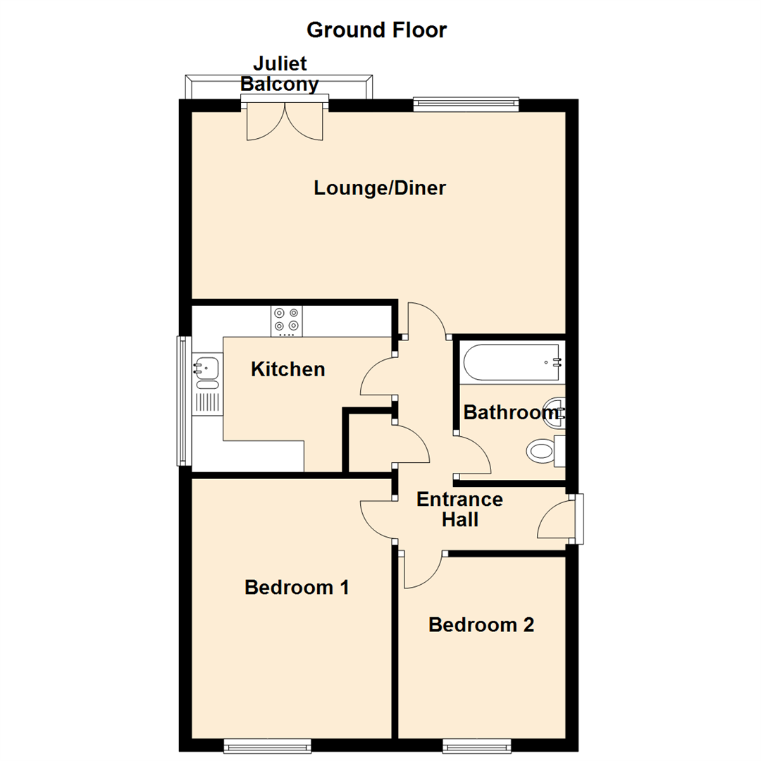 Victoria Court, West Moor, Newcastle Upon Tyne floorplan