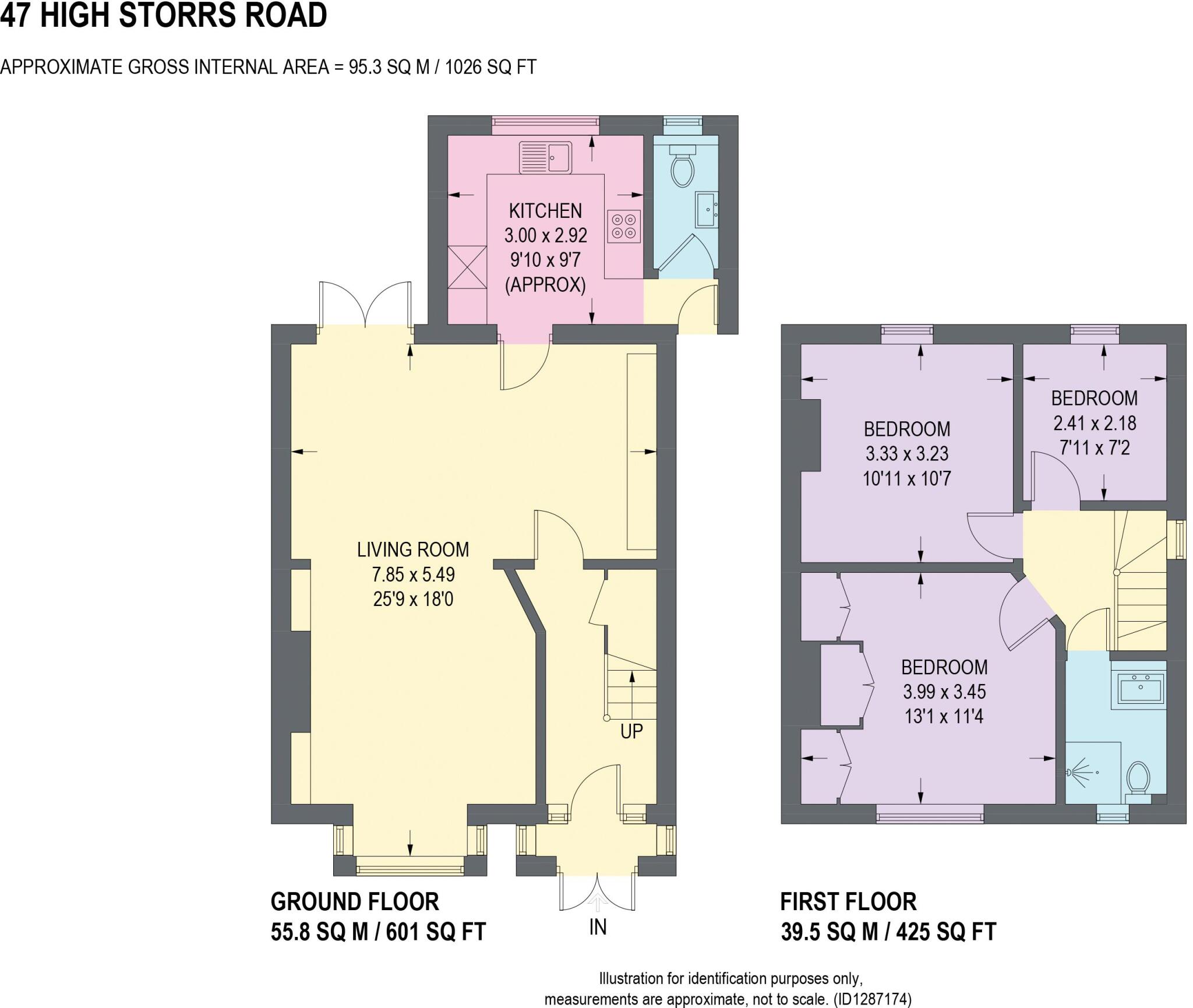 High Storrs Road, Sheffield floorplan