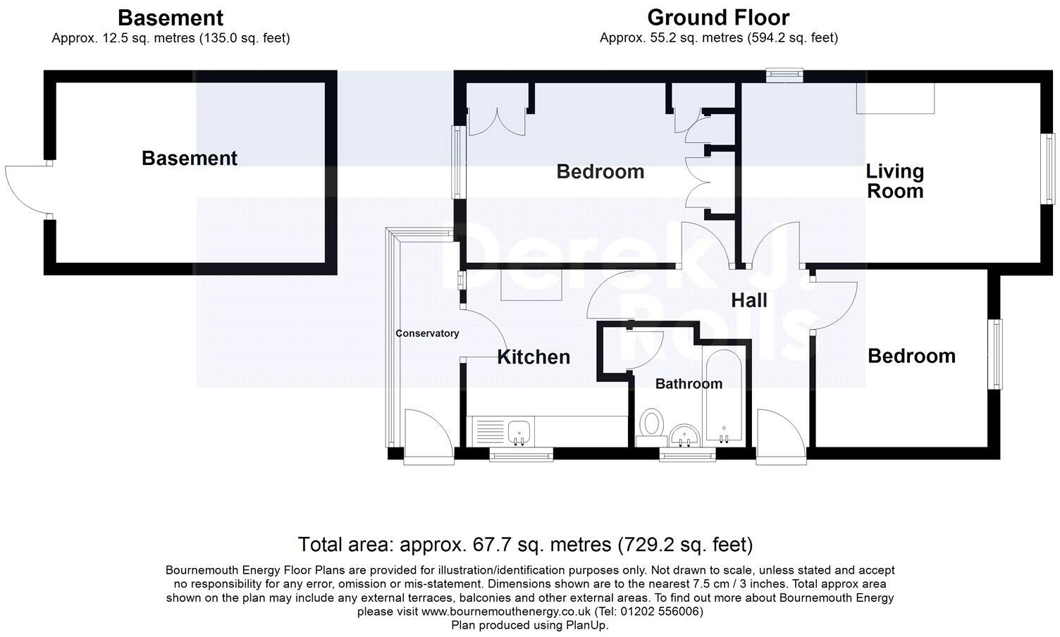 Heather Road, Bournemouth, BH10 floorplan
