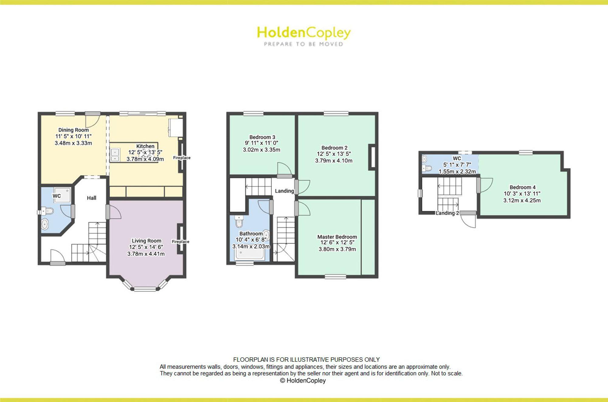 Conway Avenue, Carlton, NG4 floorplan