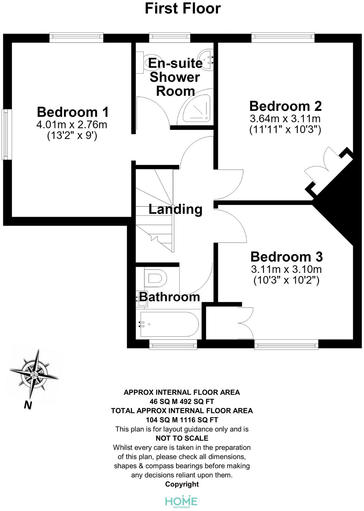 Baddow Hall Crescent, Great Baddow, Chelmsford floorplan