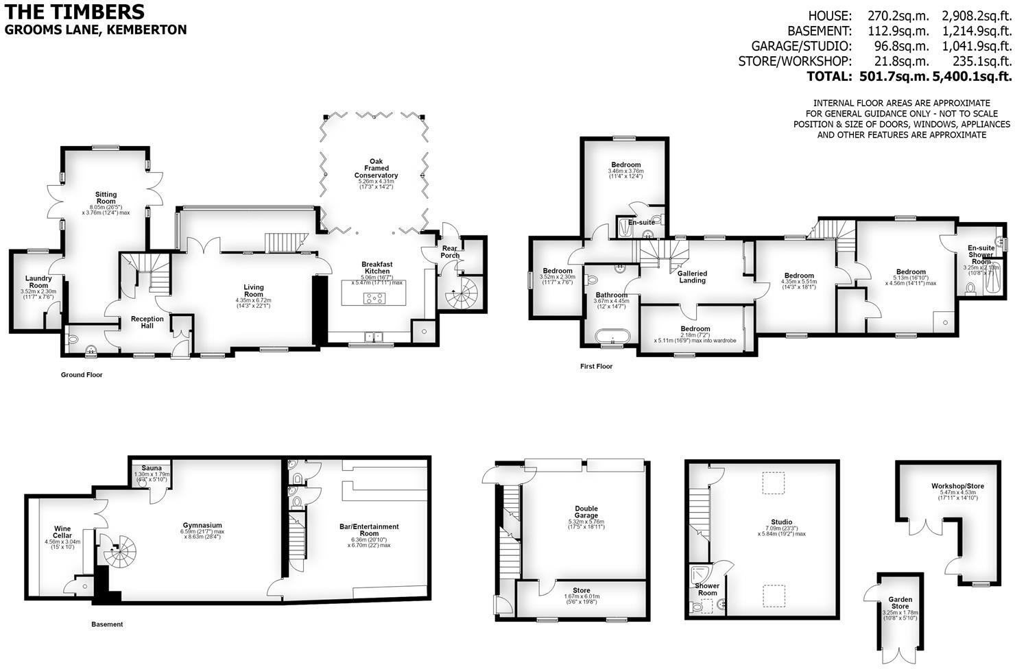 The Timbers, Grooms Lane, Kemberton, Shifnal floorplan