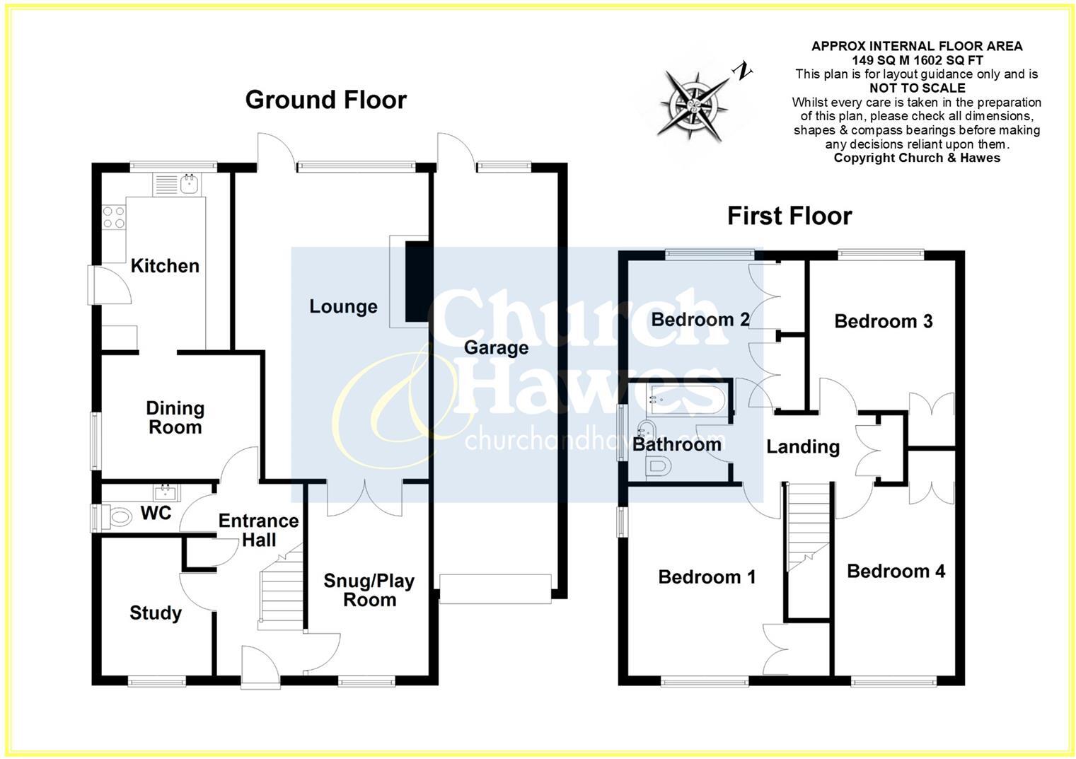 Simmonds Way, Danbury floorplan