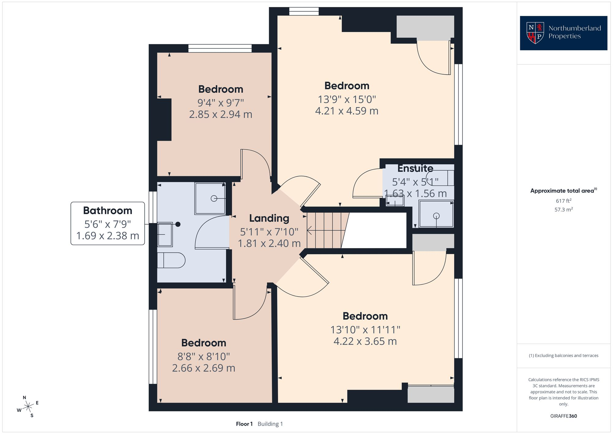 Heugh Road, Craster, NE66 floorplan