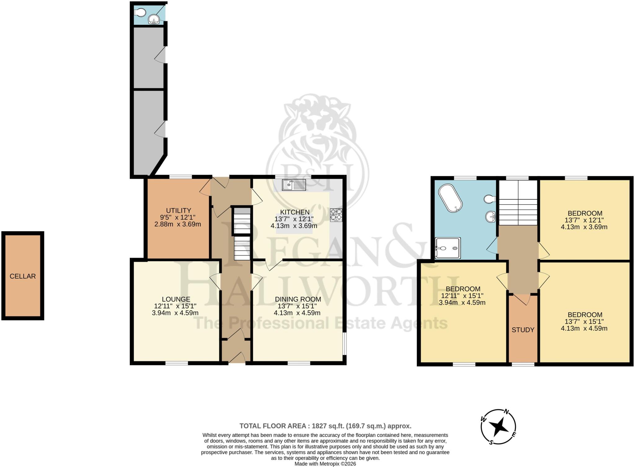 Whelley, Wigan, WN2 1DQ floorplan