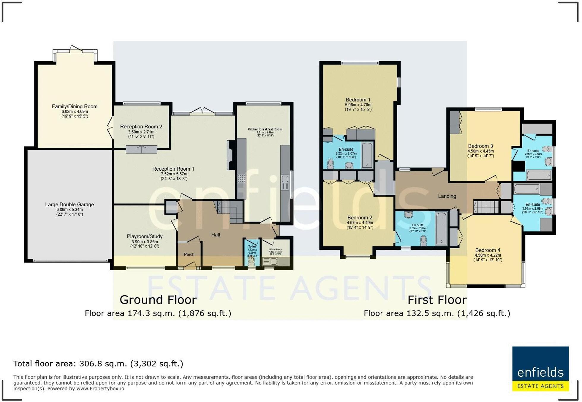 Sandy Lane, Upton, BH16 floorplan