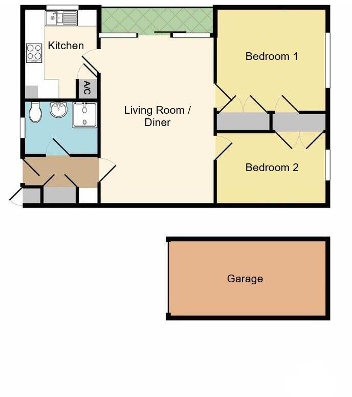 Windsor Close, Taunton floorplan